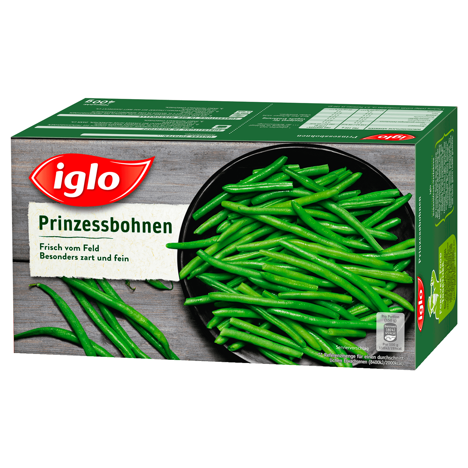 Iglo Prinzessbohnen Frisch vom Feld 400g