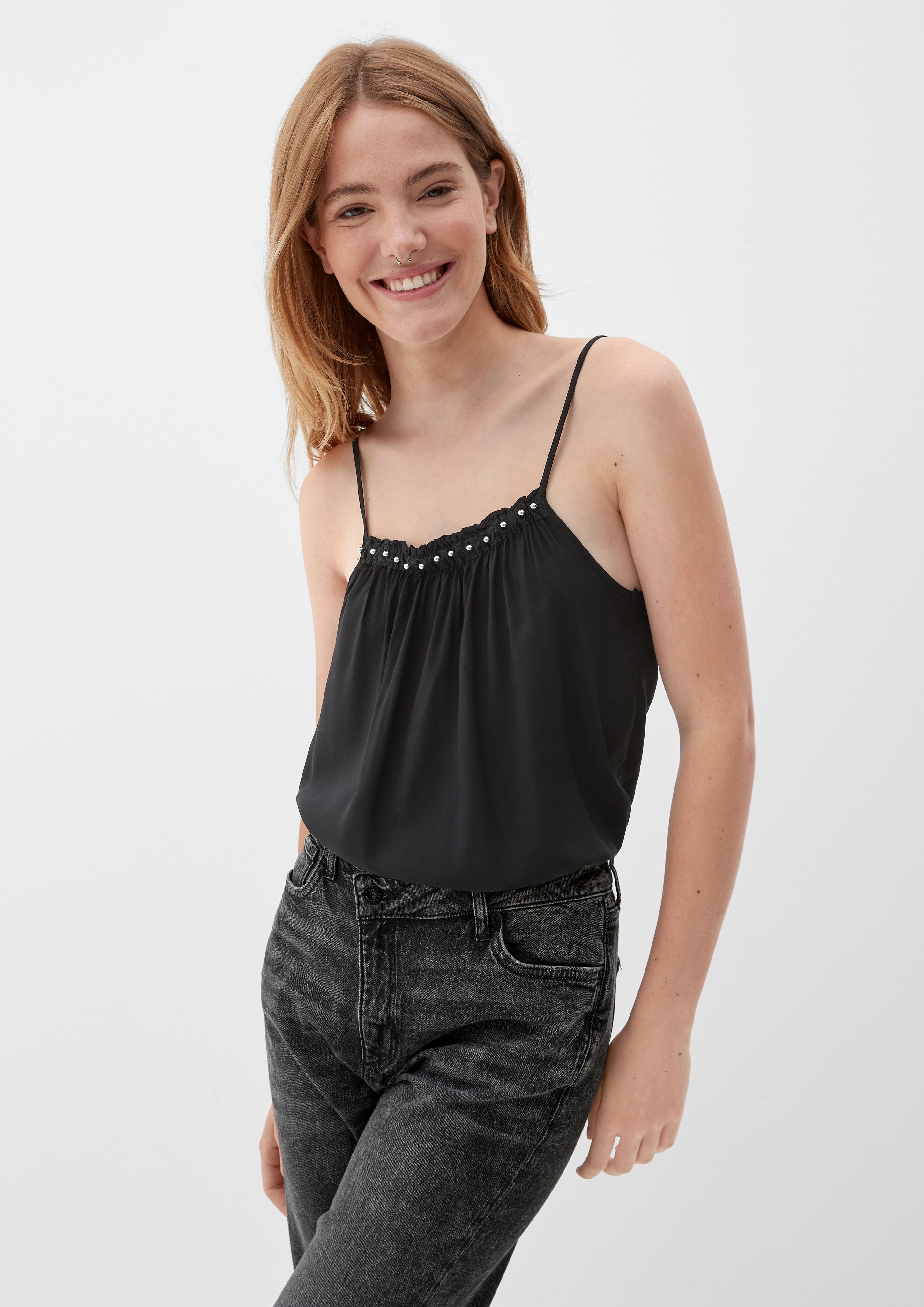 Top mit Perlendekor  2117713-9999