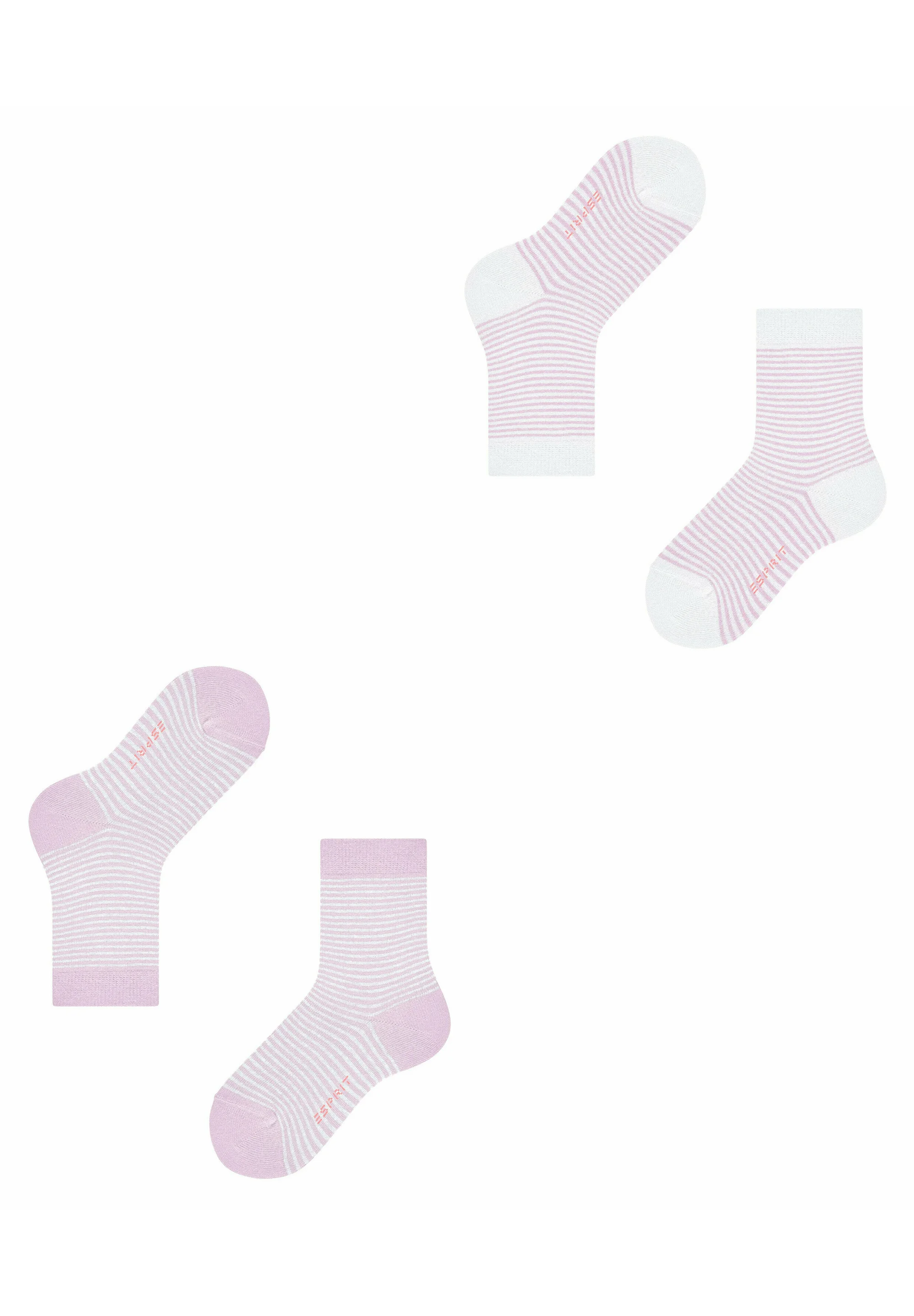 Esprit Fine Stripe - Pack de 2 calcetines con estampado