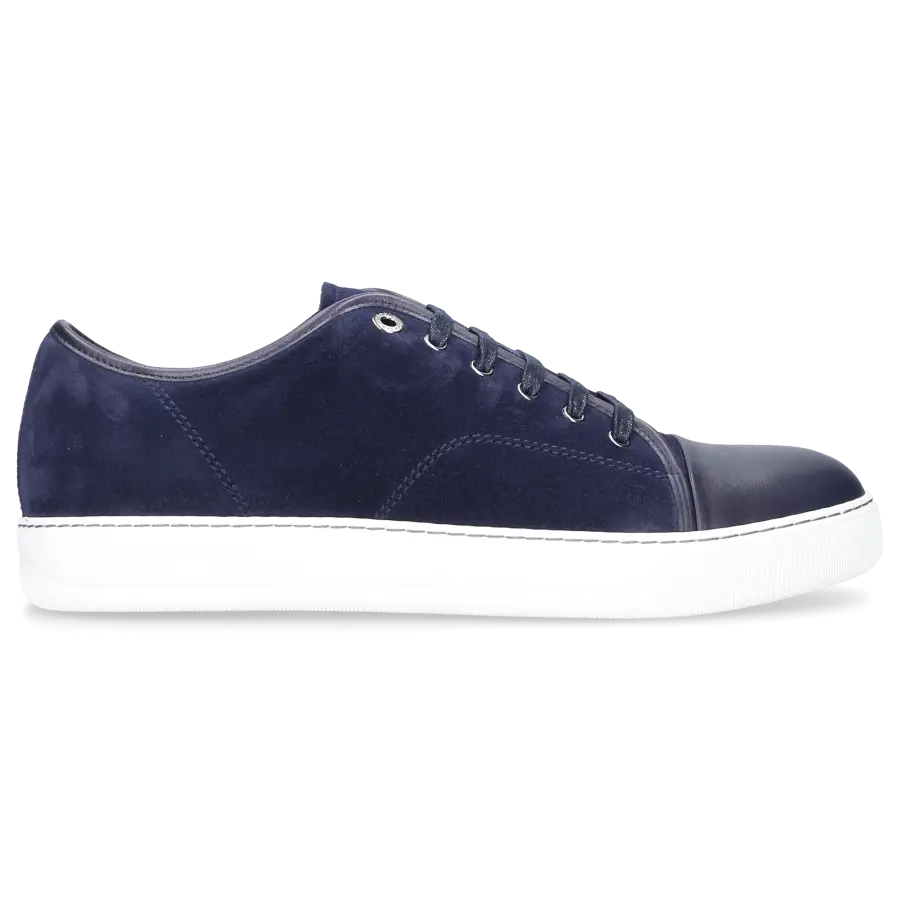 Lanvin - Sneaker low DBB1 Veloursleder - blau