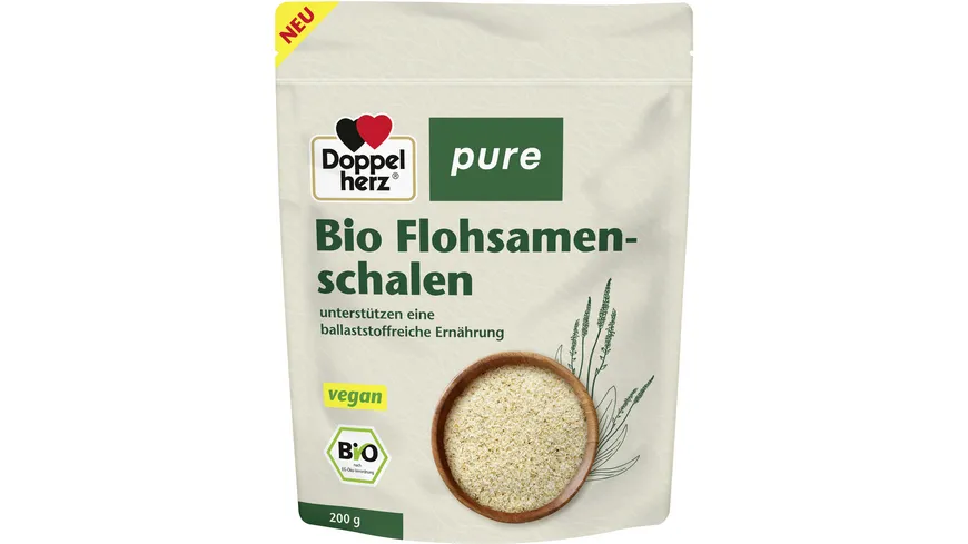 Doppelherz Bio Flohsamenschalen 200 g