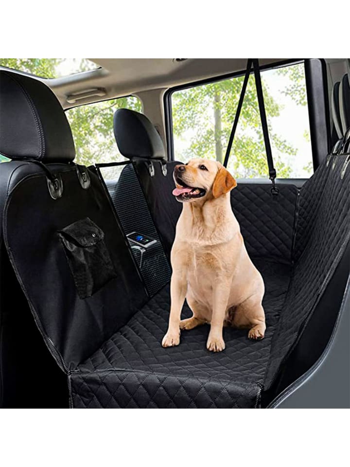 Intirilife Rücksitz Hundedecke in Schwarz günstig kaufen onesize