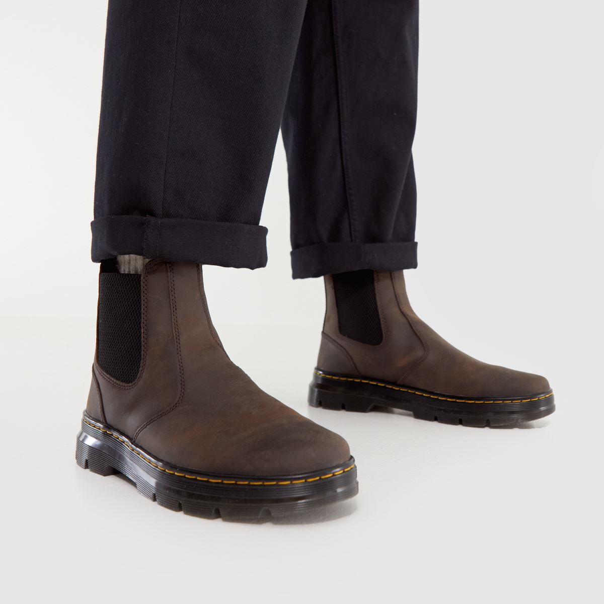 Dr Martens – Embbury – Bruna chelsea-stövlar