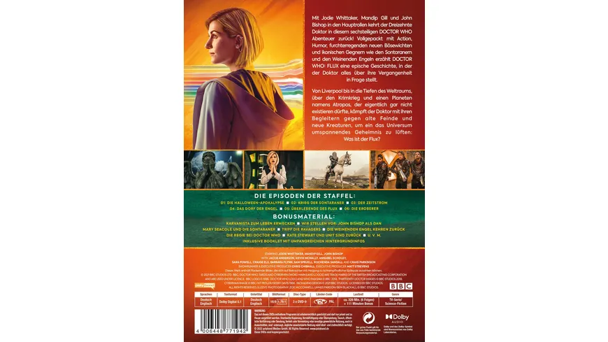 Doctor Who - Staffel 13: Flux  [3 DVDs]