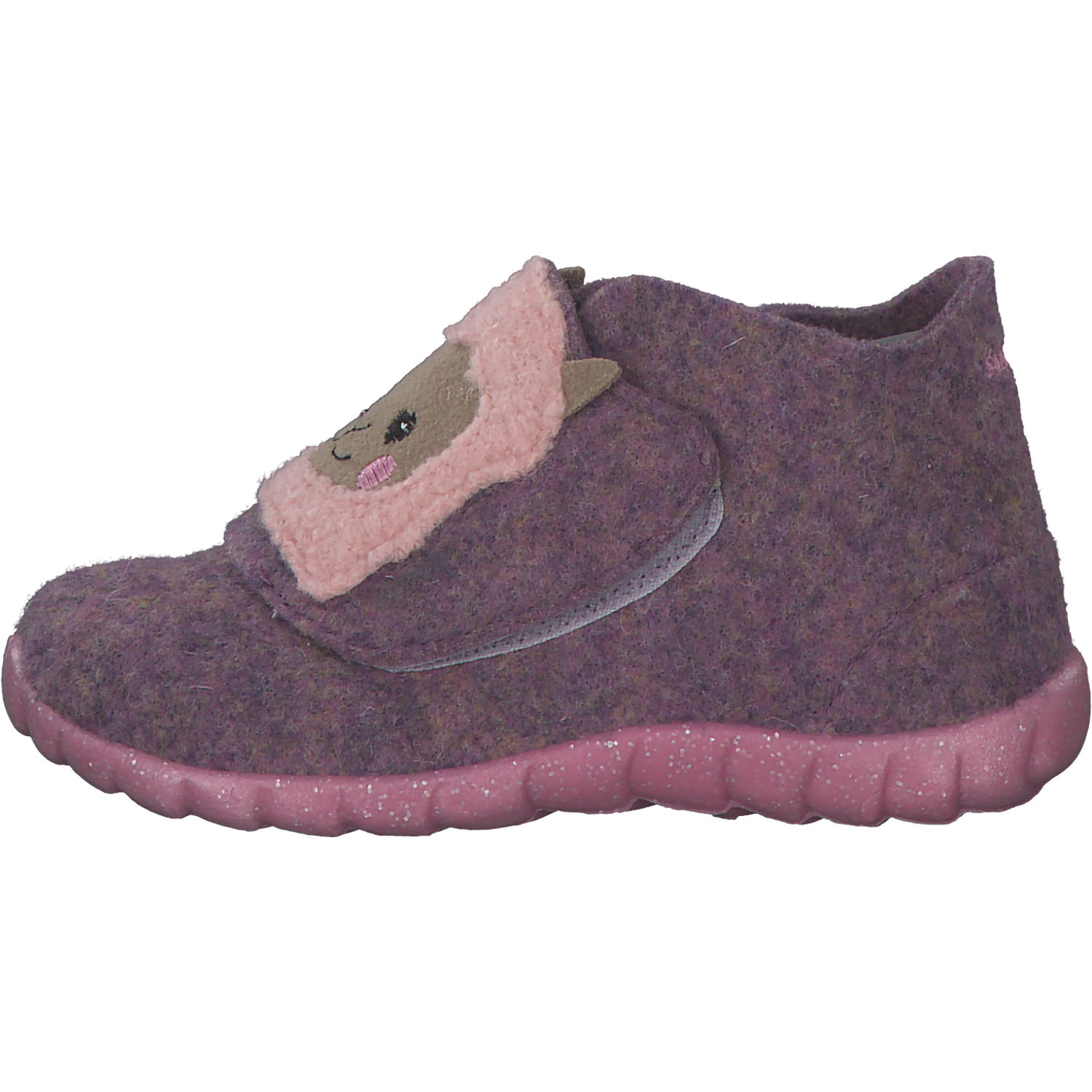 Superfit HAPPY 00295 W, Hausschuhe, Kinder, Pink