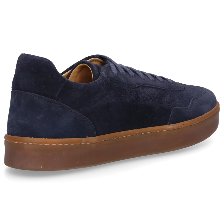 Henderson - Sneaker low NORTON Veloursleder - blau