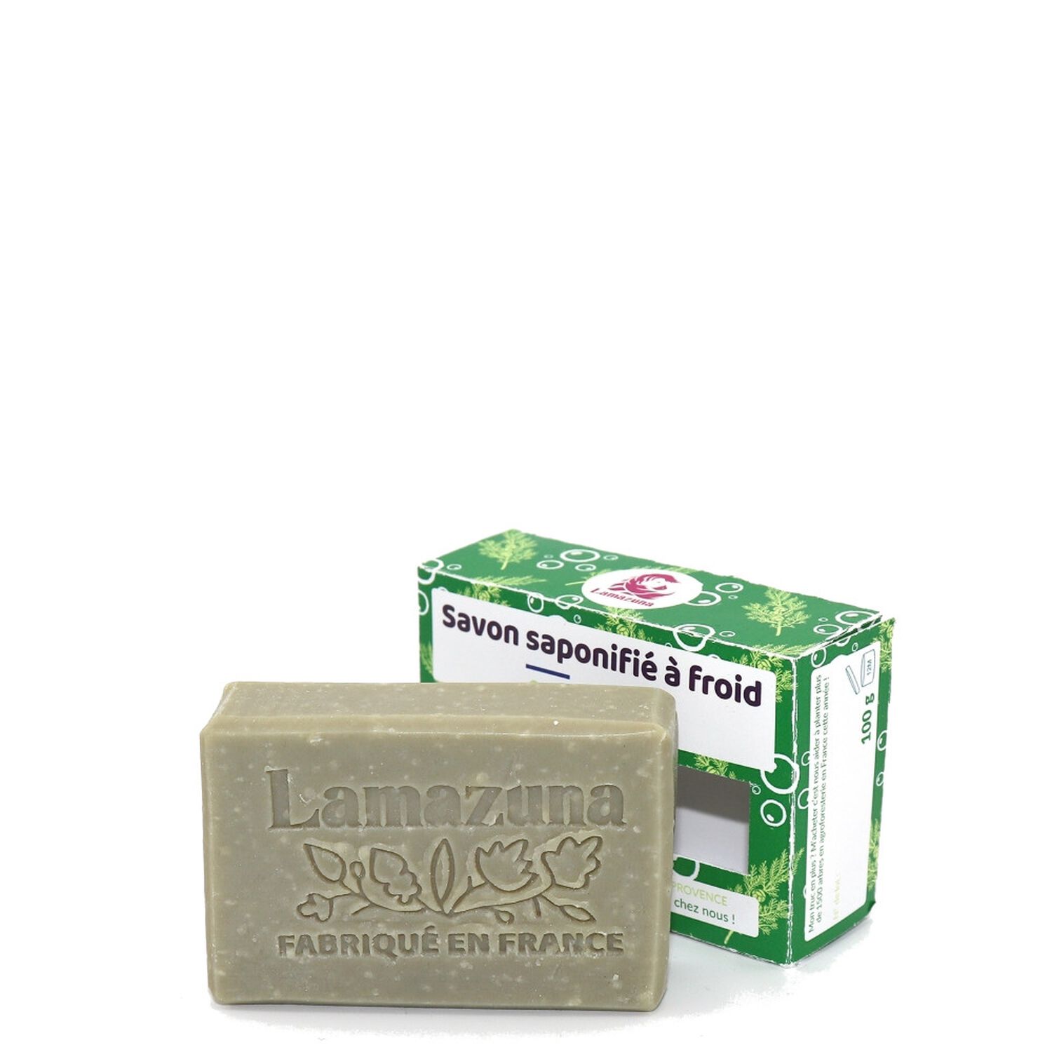 Lamazuna Savon Tonique au Cyprès Provence Savon Saponifié à Froid