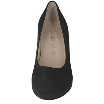 Gabor Plateau Pumps in schwarz