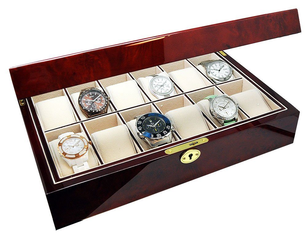 Uhrenhuette Uhrenbox Lackholz