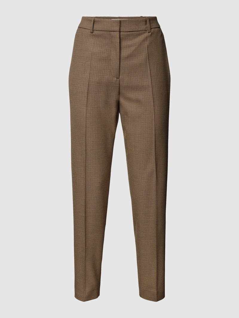 Hose mit Allover-Muster in camel
