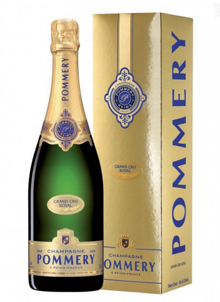 Grand Cru Millésimé avec étui Champagne Pommery