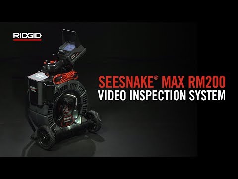 Sistem de camere Ridgid 47163 SeeSnake® MAX™ RM200A cu monitor CS6x + accesorii