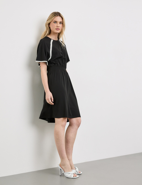 Shirtkleid mit Deko-Stitchings