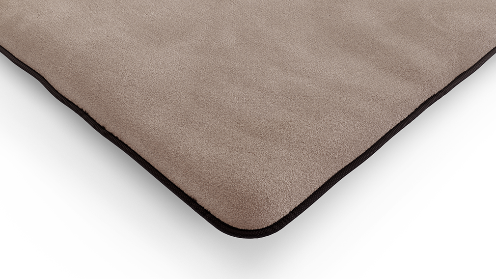 Knuffelwuff Hundematten Knuffelwuff kuschelige Einlage Teddy für Hundebett Form: Adventure braun XL