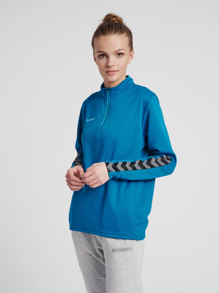 Hummel Hummel Halbreißverschluss Sweatshirt Hmlauthentic Damen in CELESTIAL günstig kaufen