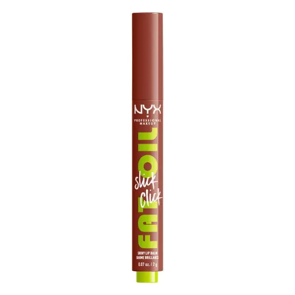 Σύνδεσμος για το κραγιόν NYX Fat Oil Slick Click στο βιογραφικό μου