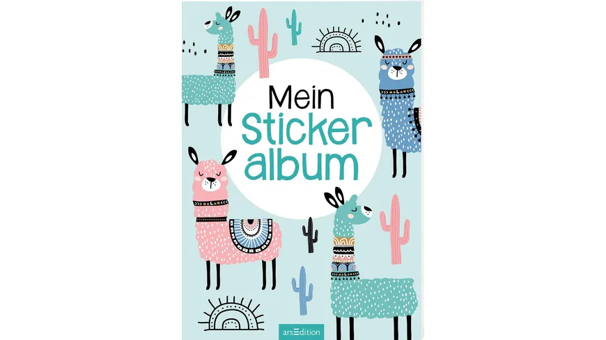 Mein Stickeralbum - Lamas