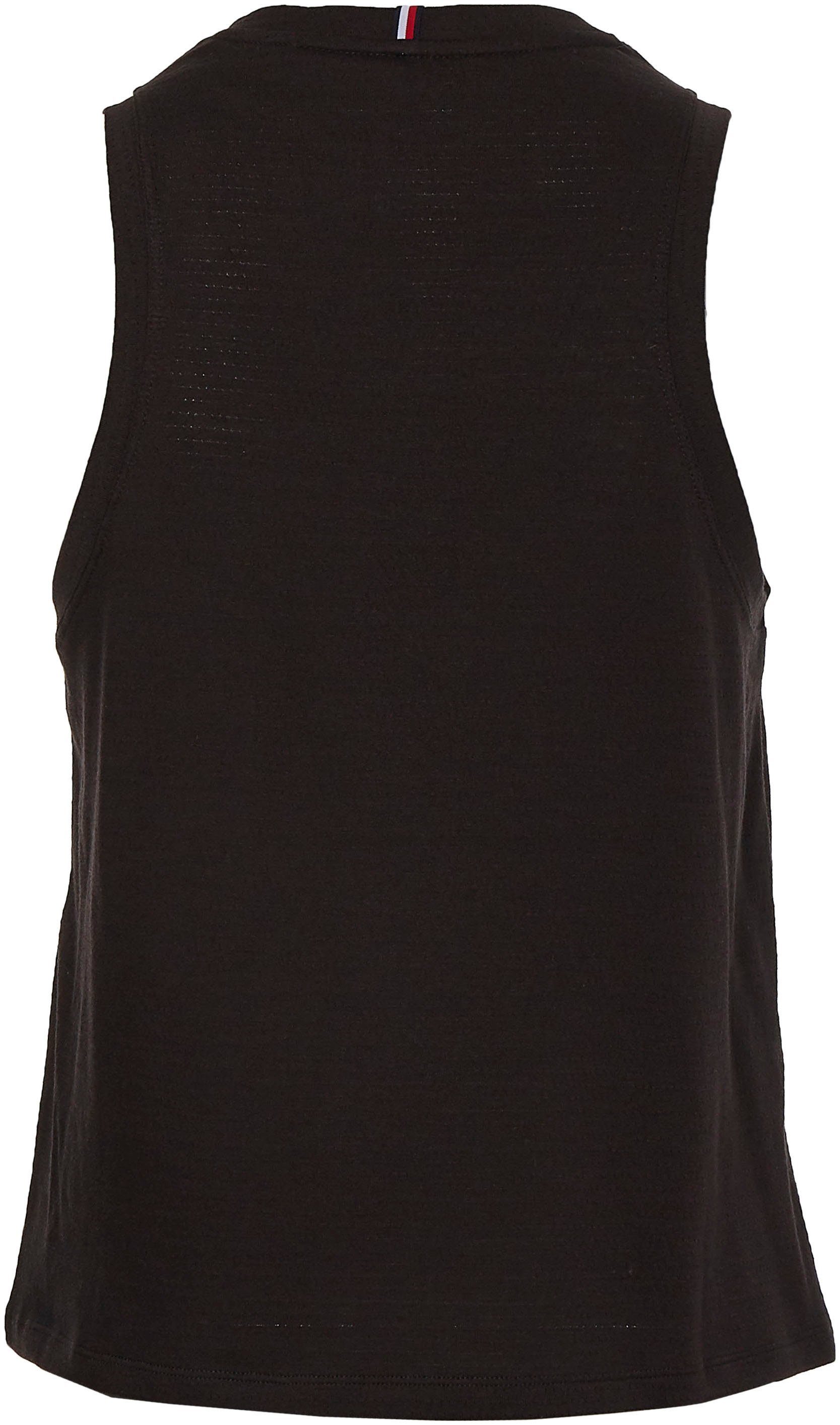 Tommy Hilfiger Sport Sporttop PERFORMANCE MESH RACER TANK mit Tommy Hilfiger Sport Logo-Flag