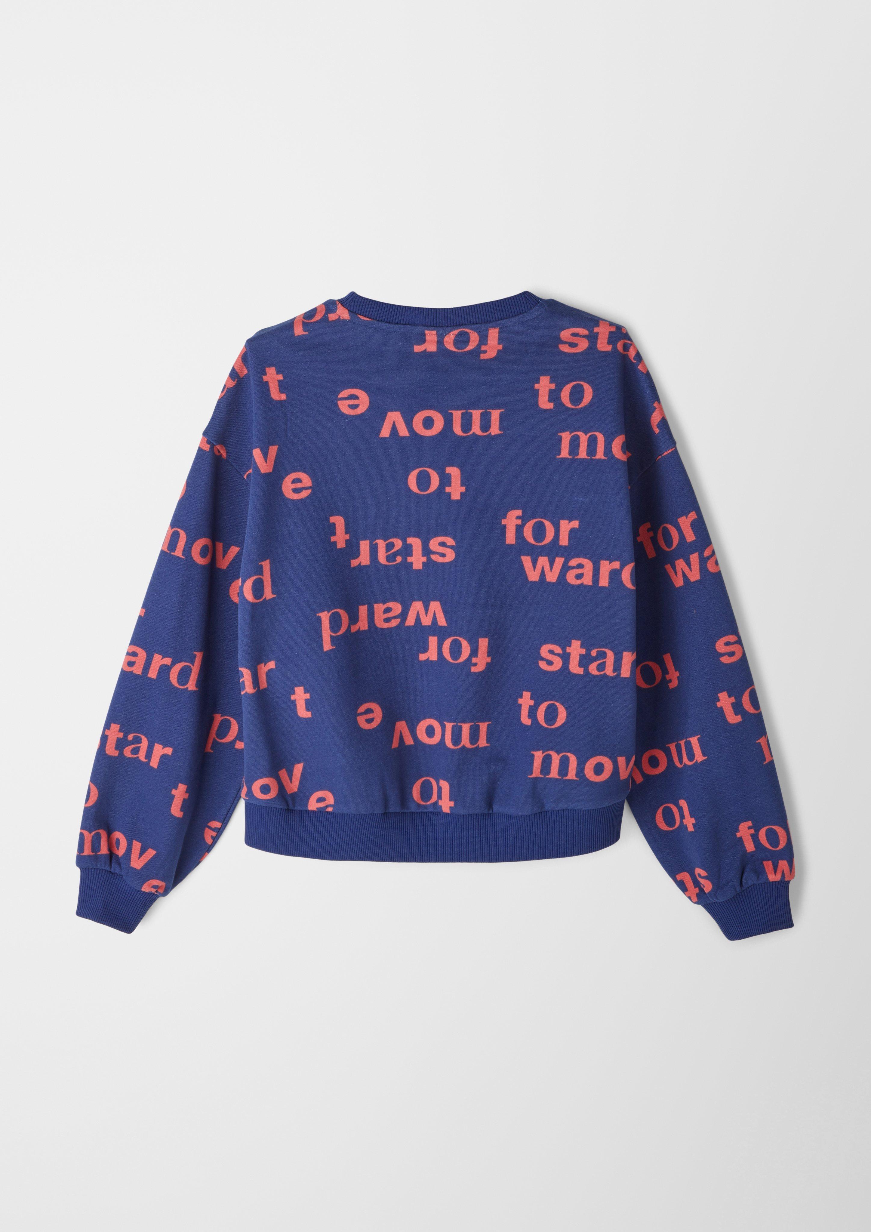 Sweatshirt mit Allover-Muster  2118657-56A1