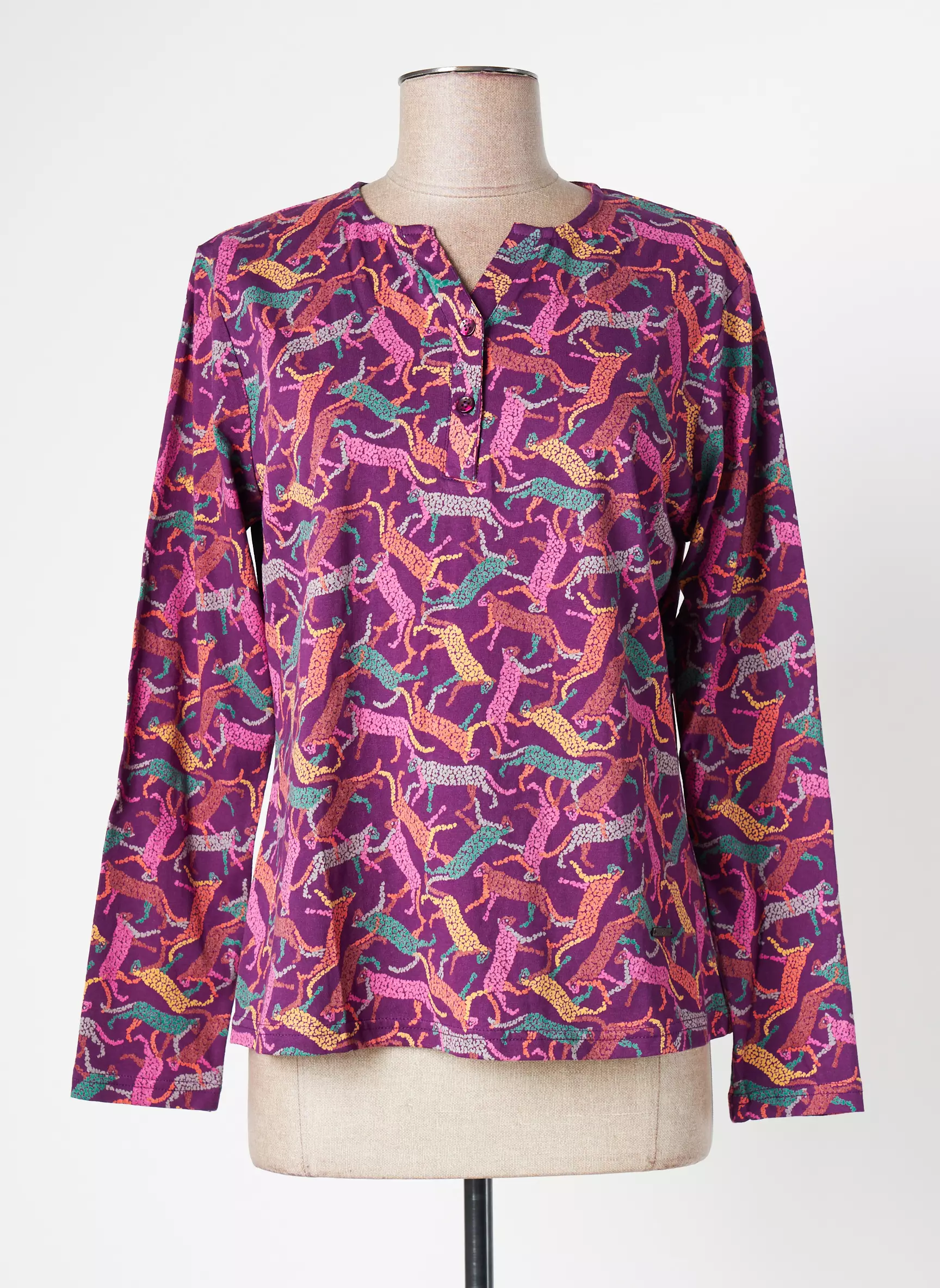 Agathe   Louise Tshirts Femme couleur violet