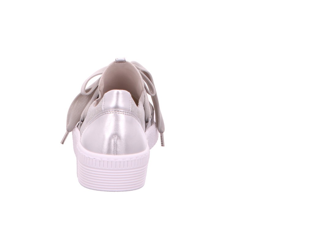 GABOR Freizeit Schnürer silber Gabor Fashion Sneaker low 43.333.61 silb