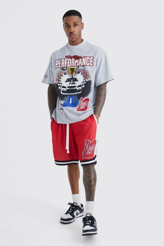 Oversize Moto Performance Basketball-Set