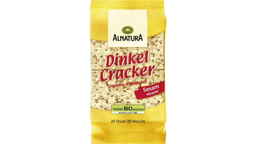Alnatura Bio Dinkelcracker Sesam 100 g