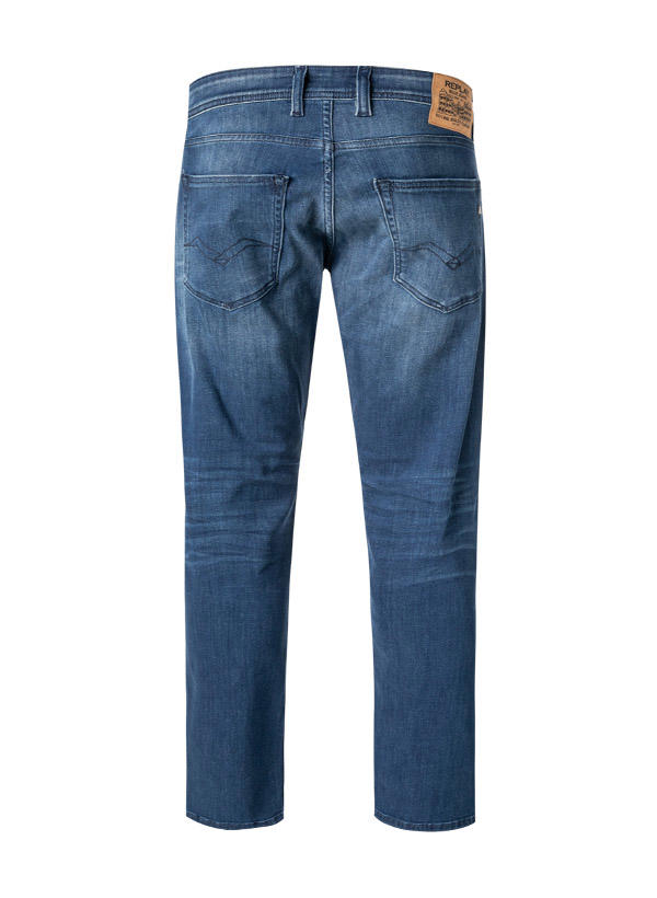 Replay, Jeans Grover, Straight Fit, Baumwoll-Stretch, dunkelblau