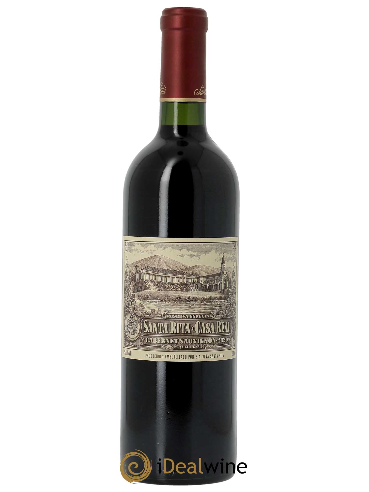 Maipo Valley Casa Real Reserva Especial Cabernet Sauvignon Santa Rita (CBO à partir de 6 BTS) 2020 - Lot de 1 Bouteille