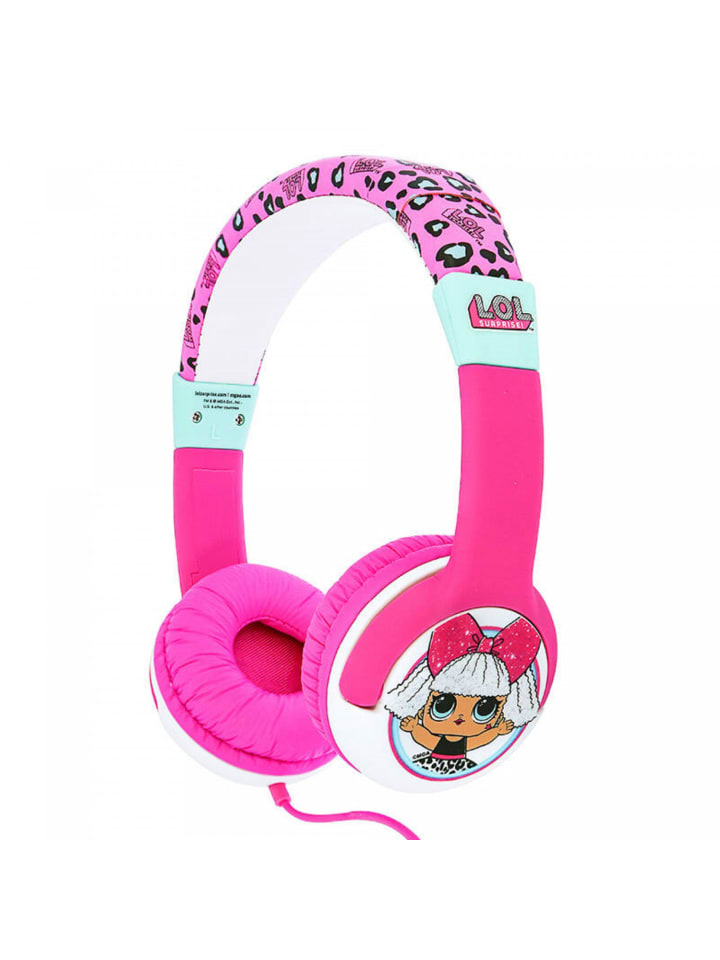 COFI 1453 Kabelgebundene Kopfhörer für Kinder OTL LOL Surprise! in Pink günstig kaufen onesize