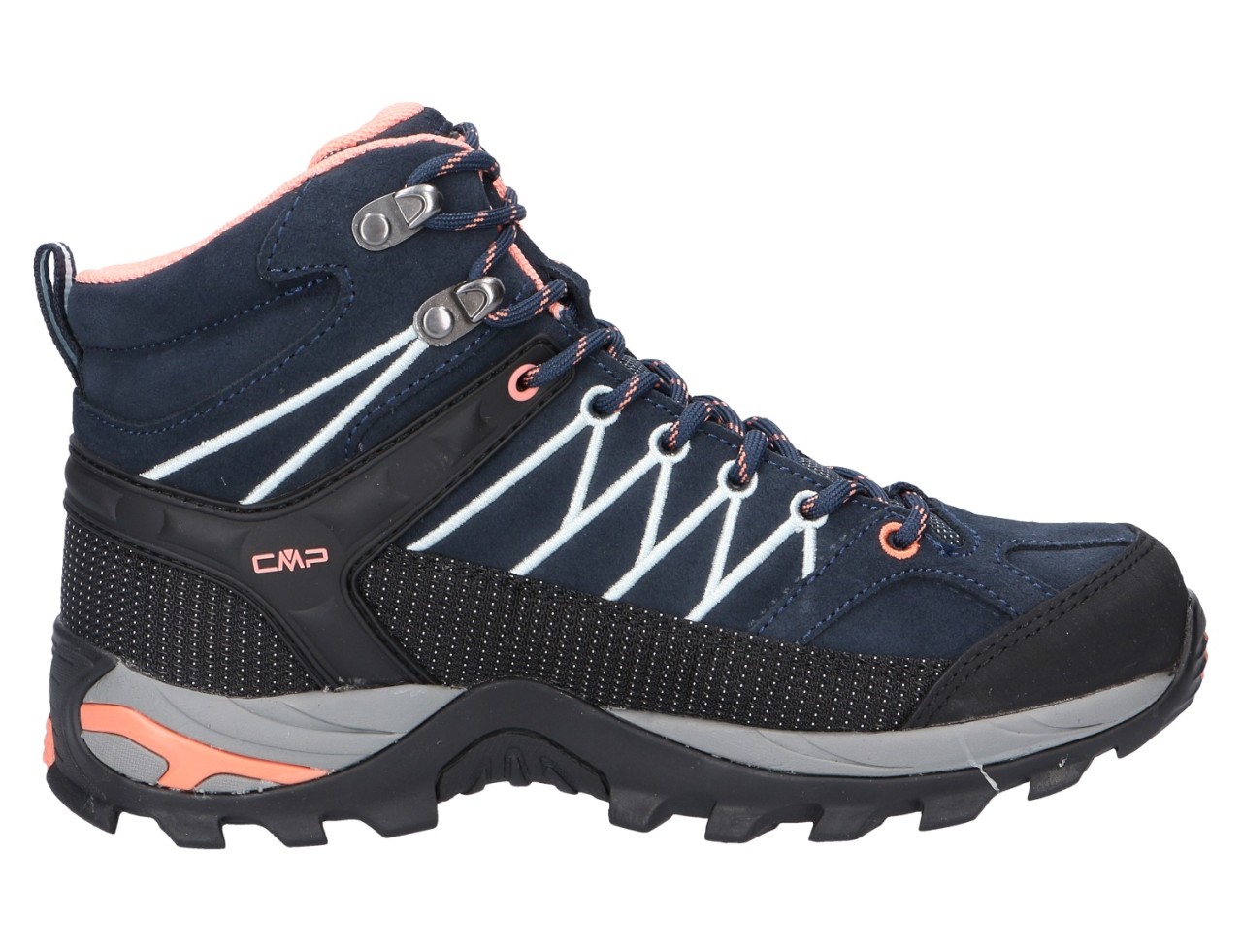 CMP Wanderschuhe blau Riegel Woman mid, Damen Outdoo