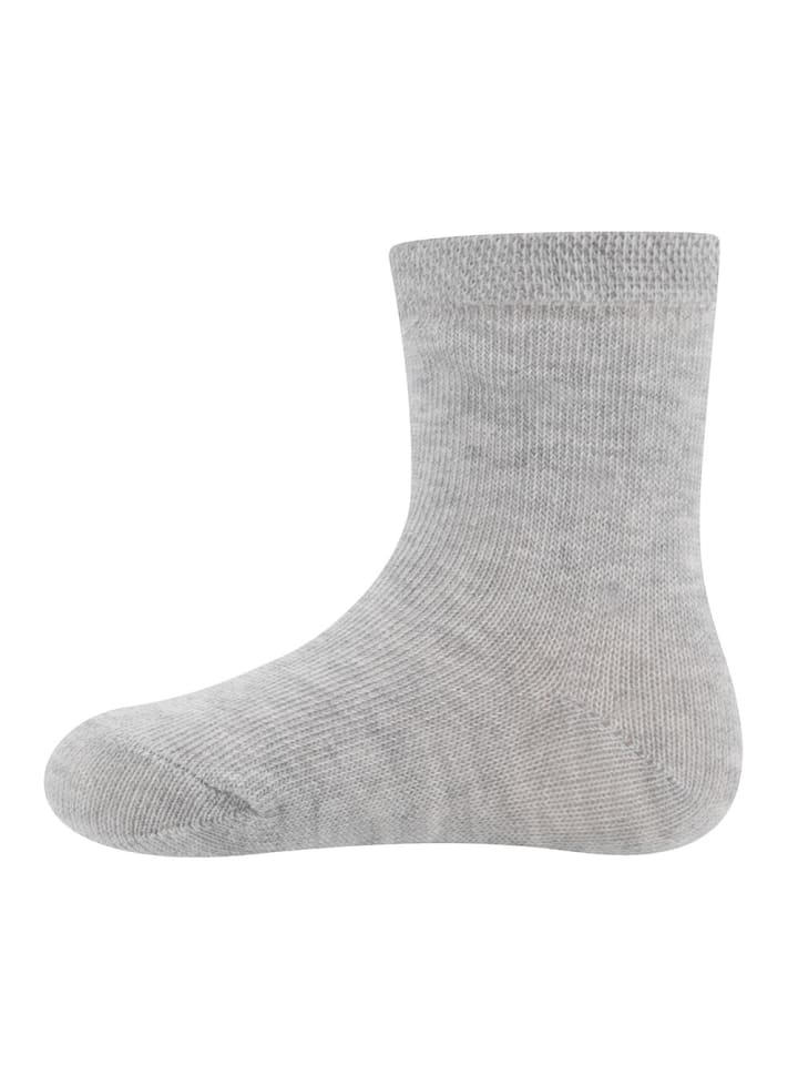 ewers 3er-Set Socken GOTS Uni in marine - latte - grau günstig kaufen