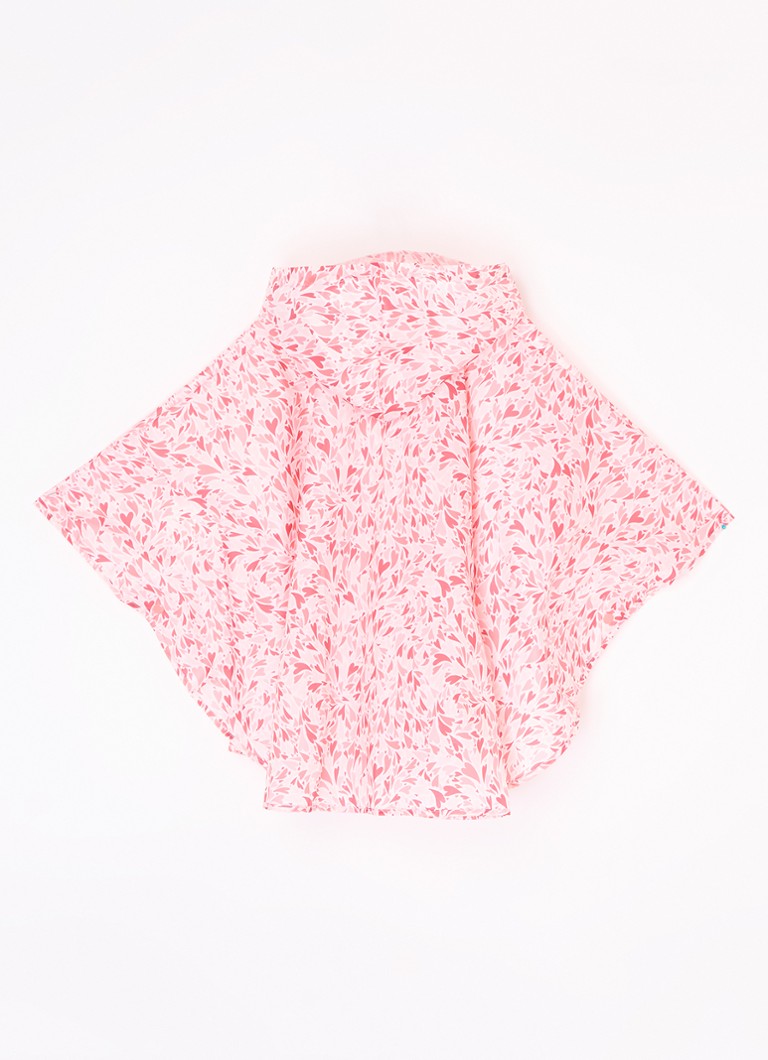 Poncho capa de chuva Benetton com estampa