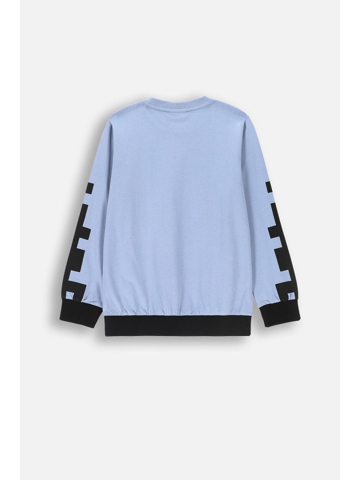 Coccodrillo T-Shirt mit langen Ärmeln in blau günstig kaufen