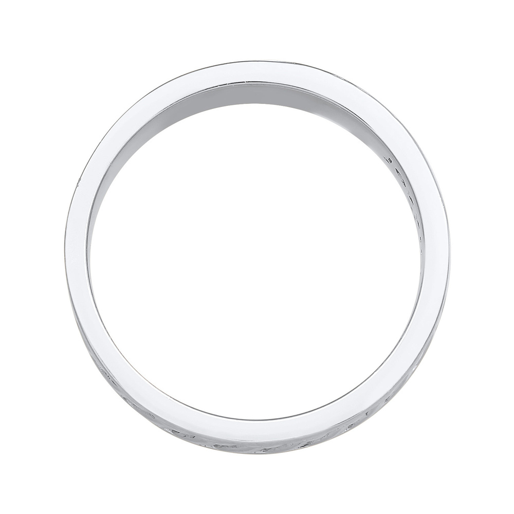 KUZZOI KUZZOI Bague Bague pour homme à chevrons Vintage en argent sterling 925 massif Bague