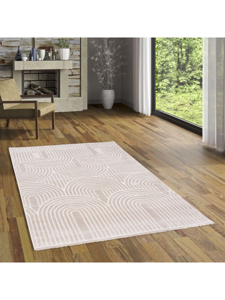 Pergamon Soft Teppich Lucia in Beige günstig kaufen