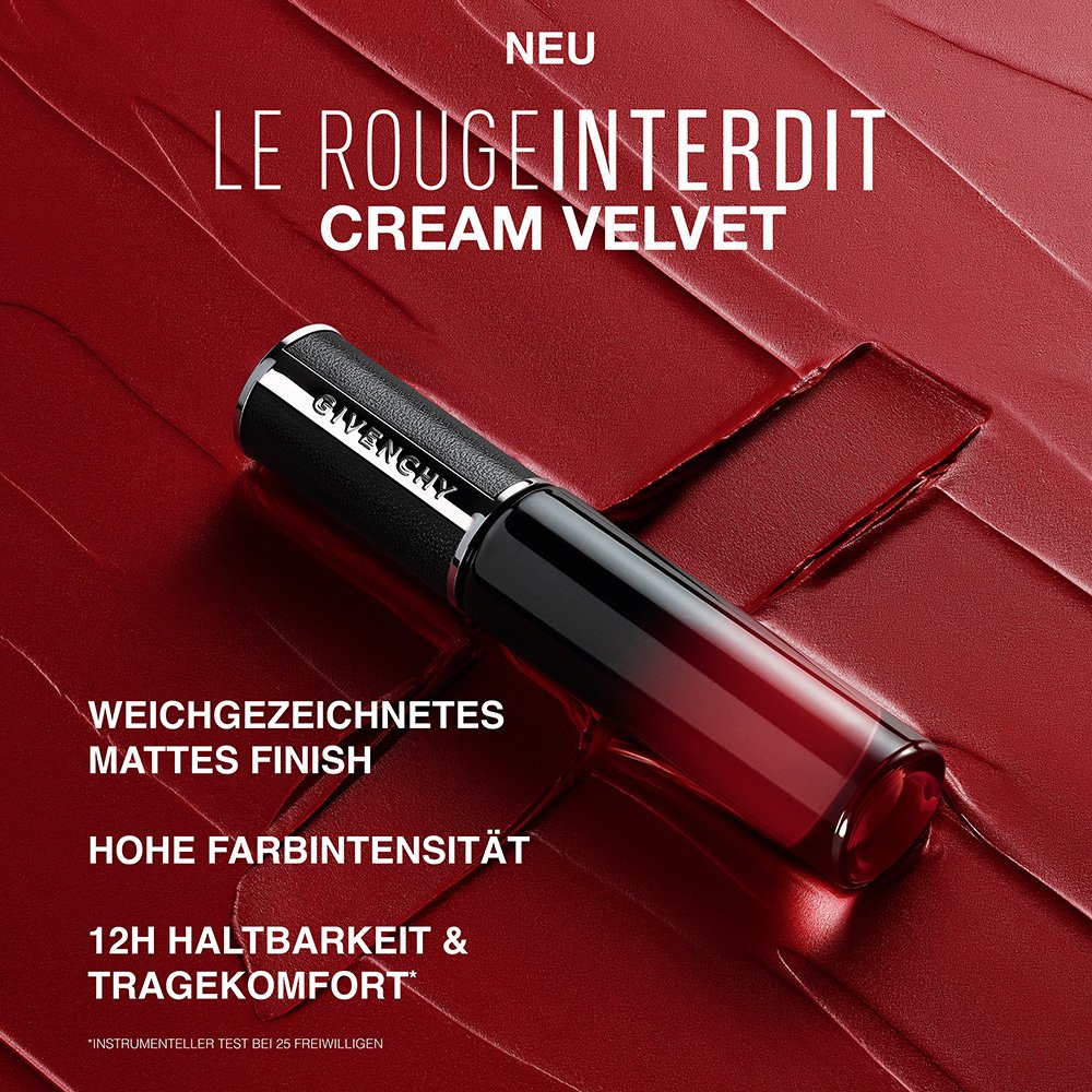 Givenchy Lippen Le Rouge Interdit Cream Velvet