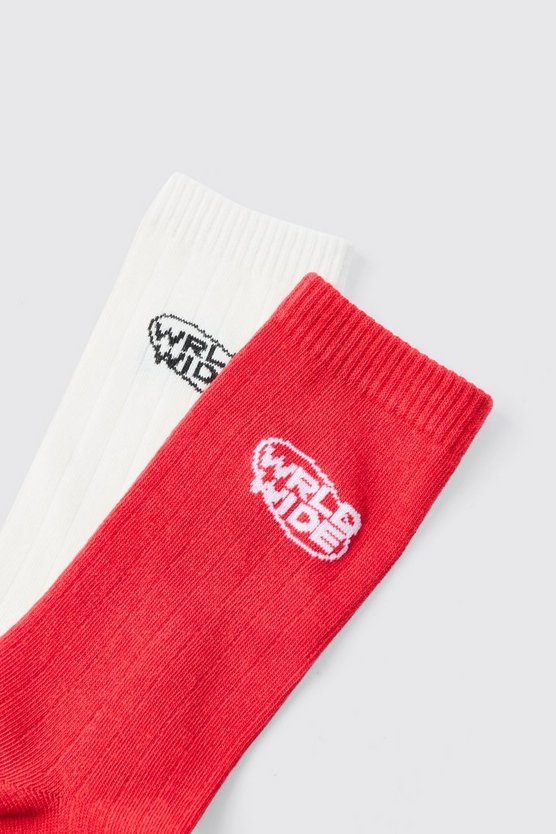 2er-Pack Worldwide Socken