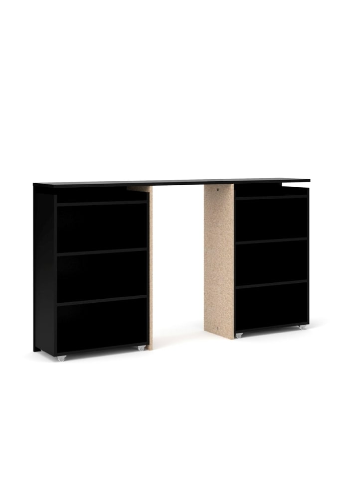 ebuy24 Kopfende Nada Schwarz 145 x 26 cm günstig kaufen onesize