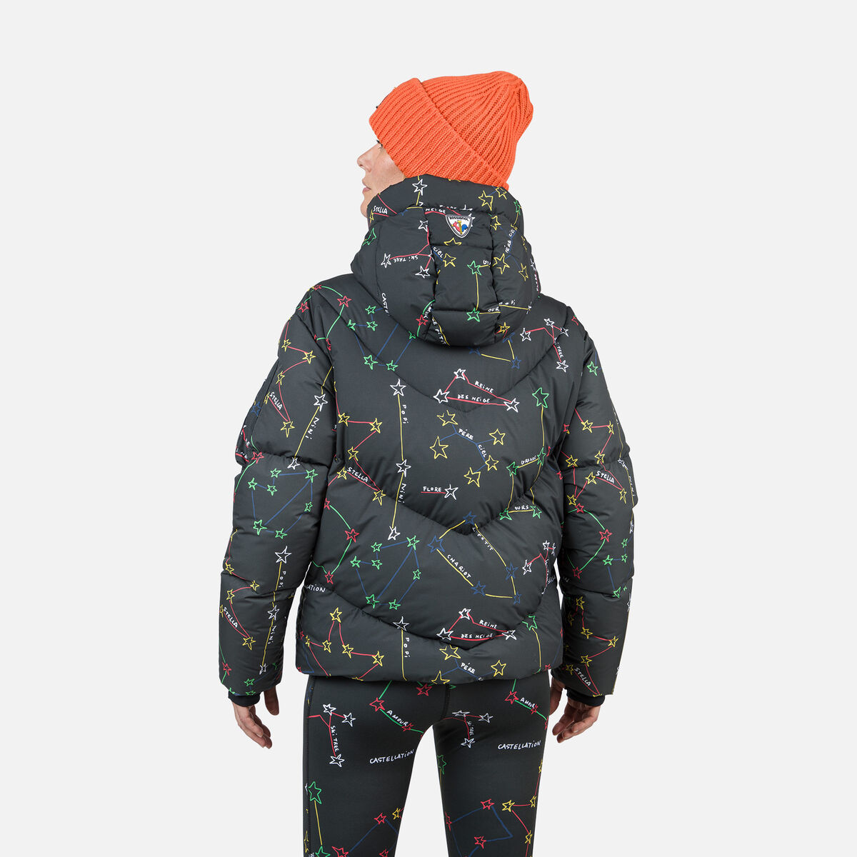 JCC Modul Printed Down Bomberjacke für Damen