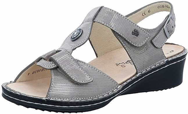 FINN COMFORT Komfort Sandalen grau Adana fango