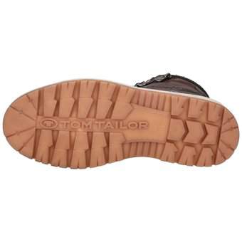 Tom Tailor Schnürstiefelette in braun