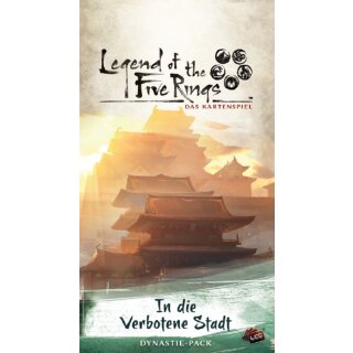 Legend of the 5 Rings LCG: In die Verbotene Stadt Dynastie-Pack Kaiserreich-3 (DE)