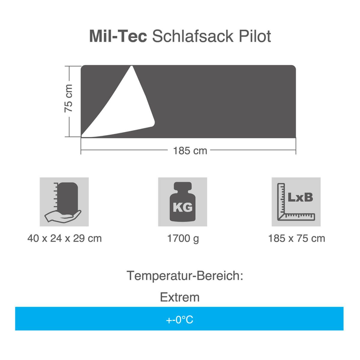 Schlafsack Pilot