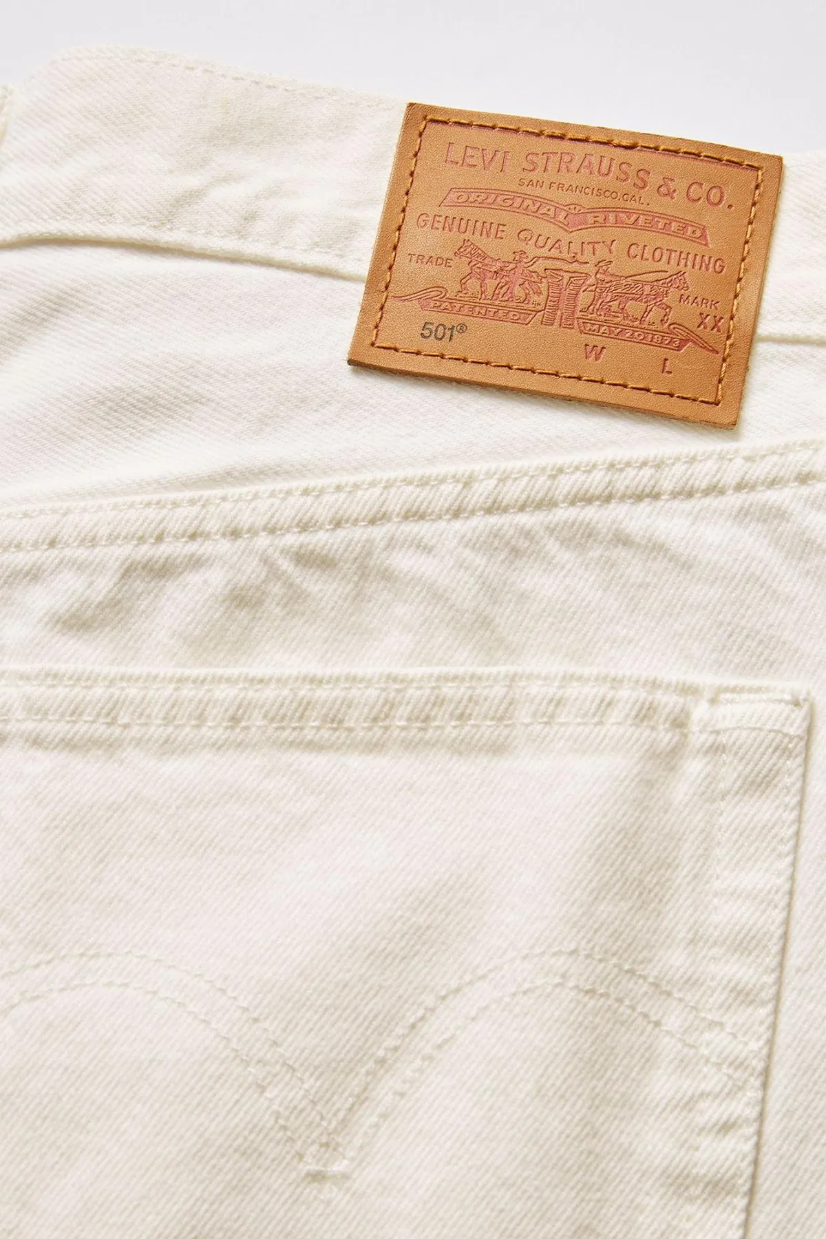 Levi&'s  Jeans - Weiß - Boyfriend
