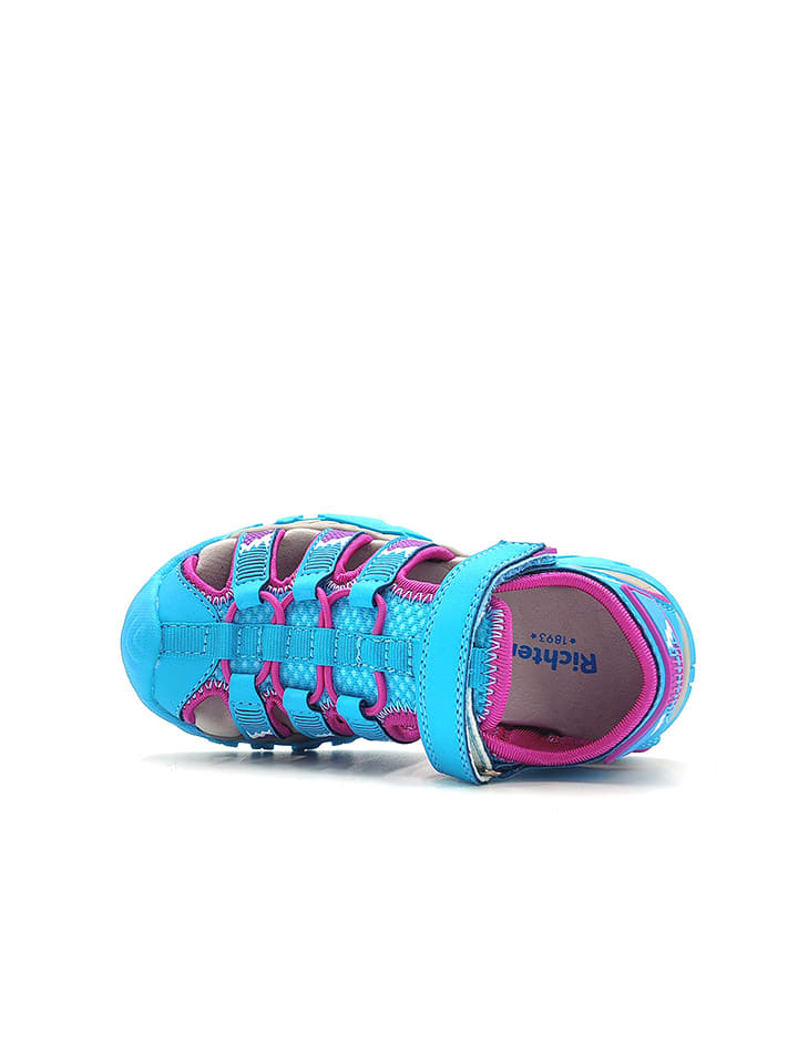 Richter Shoes Halbsandalen in Hellblau günstig kaufen