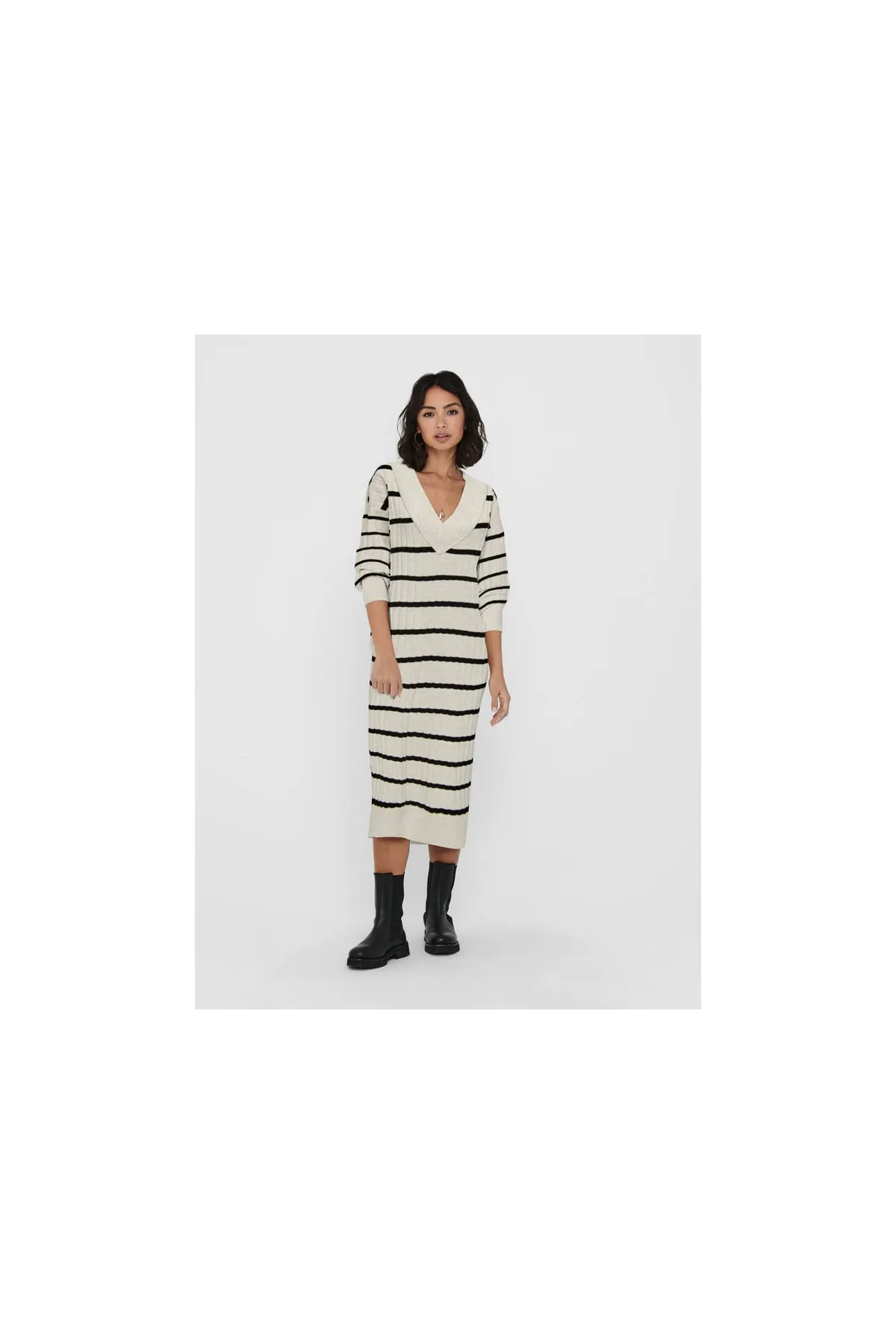 Only  Kleid - Mehrfarbig - Basic