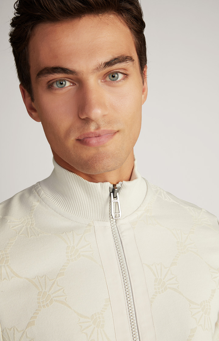Cornflower-Sweatjacke Tamilo in Offwhite