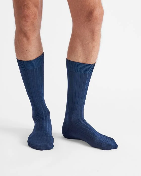Chaussettes à base de fil d'Écosse mélangé