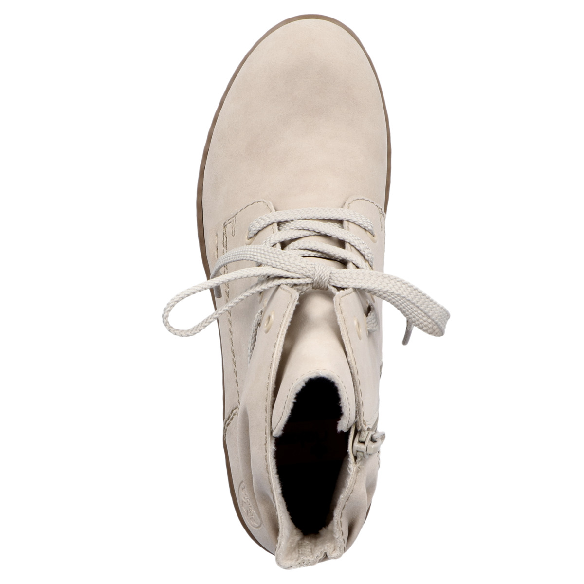 Rieker X5717 Schnürboots creme